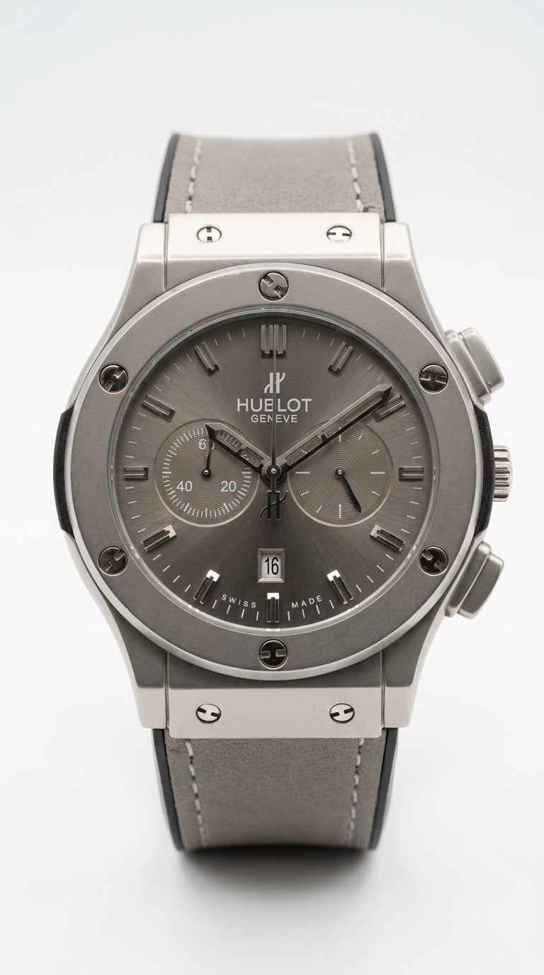 Hublot Classic Fusion Chronograph Men’s Watch — Titanium & All-Black Editions