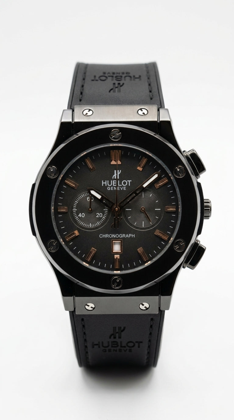 Hublot Classic Fusion Chronograph Men’s Watch — Titanium & All-Black Editions