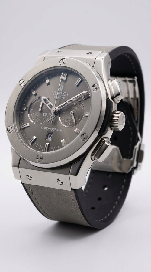 Hublot Classic Fusion Chronograph Men’s Watch — Titanium & All-Black Editions